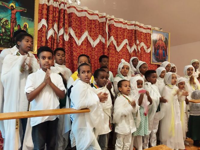 Aethiopische Gemeinschaft Kinder